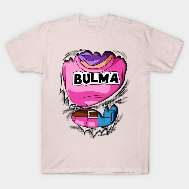 Bulma Chest Dragon ball Z T-Shirt by GeekCastle